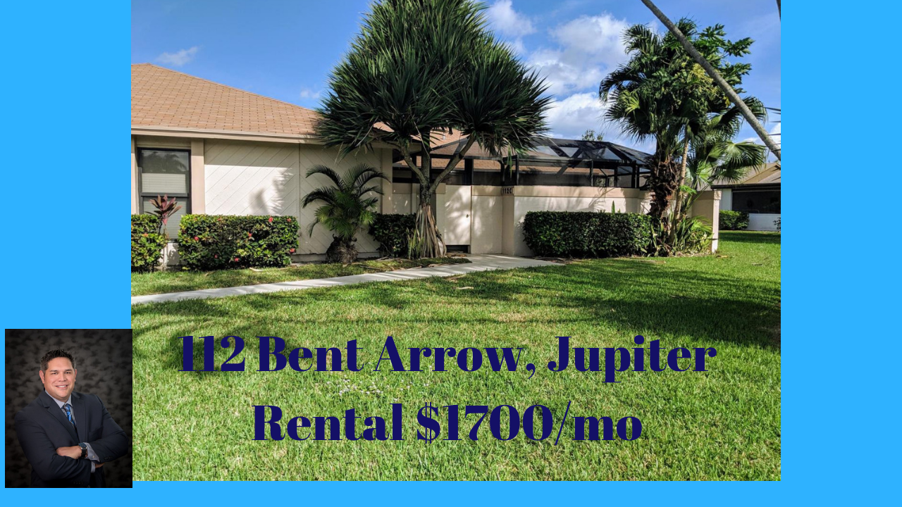 112 Bent Arrow Drive, Jupiter, 33458, FL – Rental $1700/mo