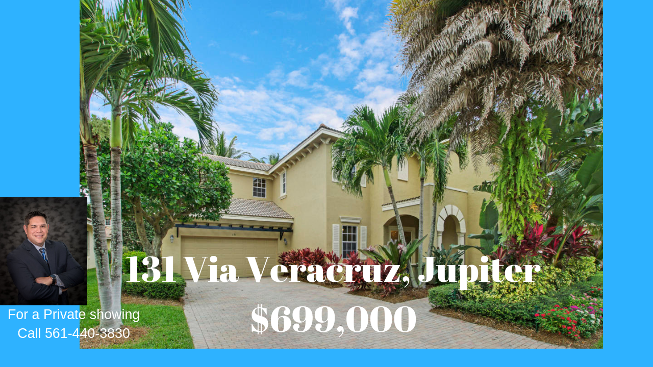 131 Via Veracruz, Jupiter, FL – $699,000