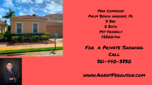 PGA Commons – 318 Commons Way – Palm Beach Gardens – FL – Rental – $2200/mo