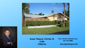 Lease $1950/mo 2 Bedroom Condo in Ocean Terrace, Jupiter, FL